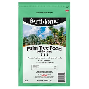 palm tree plant food Fertilome 3.25 lbs PALM TREE Food PLUS SYSTEMIC 8-6-6