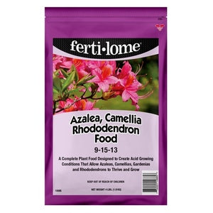 fertilizer for azalea plants Fertilome 3.25 lbs Azalea, Camellia, Rhododendron Food 9-15-13