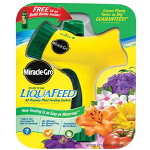 miracle grow flower seeds The Scotts Liquafeed Plant Food Starter Kit