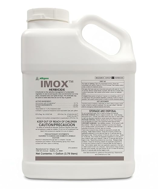 imazamox aquatic herbicide Imox Imazamox Herbicide (Beyond, Raptor, Clearcast Alternative)