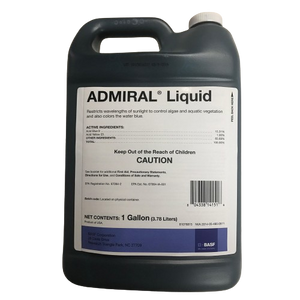 Admiral Lake & Pond Colorant, Aquatic and Algicide - 1 Gallon - Seed World