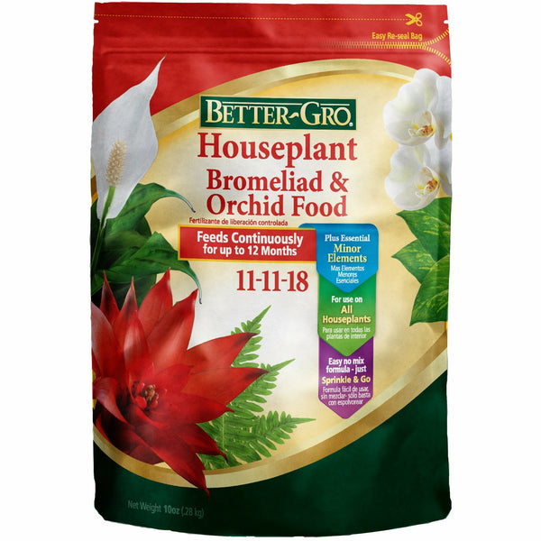 Better-Gro Houseplant Bromeliad & Orchid Food 11-11-18 Fertilizer