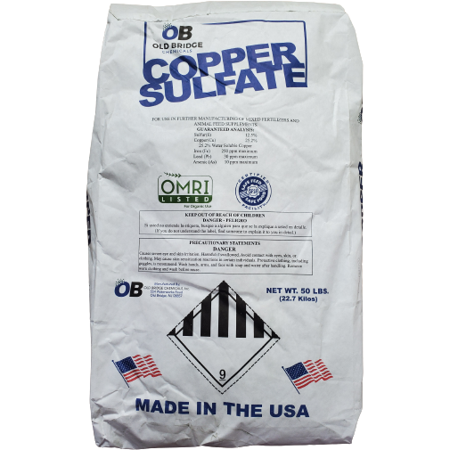 copper sulphate herbicide Copper Sulfate Crystals Pentahydrate F-30 Fine Grade