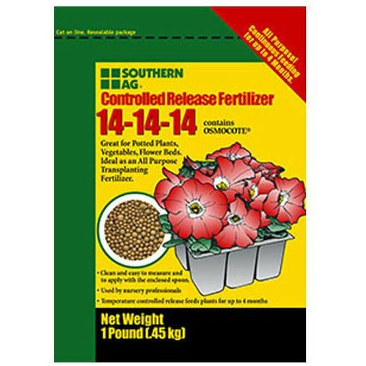 slow release indoor plant fertilizer Southern Ag Controlled Release Fertilizer 14-14-14