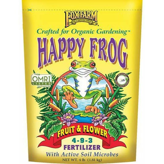 FoxFarm Happy Frog Fruit & Flower 4-9-3 Organic Fertilizer– Seed World