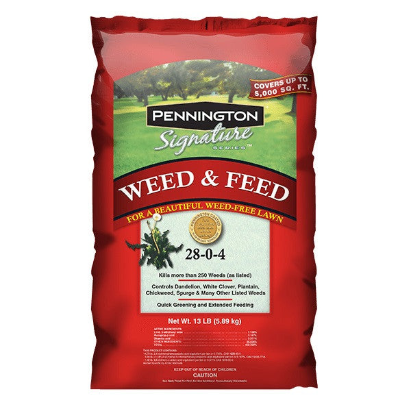 Pennington 28-0-4 Weed & Feed Fertilizer - 13 Lbs. - Seed World