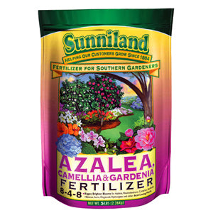 lowes fertilizer for plants Sunniland 122408 Azalea Gardenia & Camellia Fertilizer, 8-4-8, 20 lb