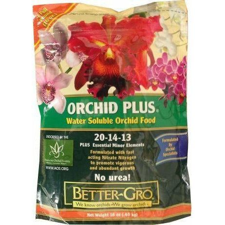 plant fertilizer for orchids Better Gro Orchid Plus Fertilizer 16 Oz