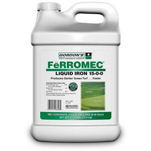liquid iron fertilizer for plants Ferromec Ac Liquid Iron With 15% Nitrogen Foliar Spray, 2.5 Gallon Jug by AM Leonard