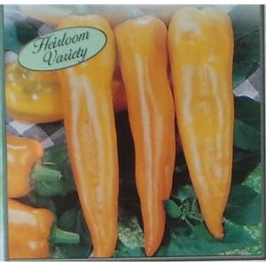 Pepper Yellow Hungarian Hot Seed Heirloom - 1 Packet - Seed World
