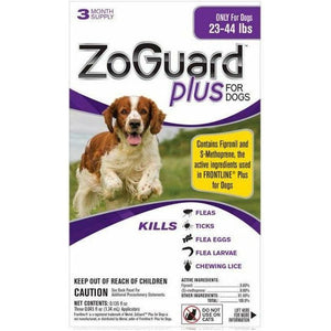 ZoGuard Plus For Dogs - 3 month supply (23-44 lbs) - Seed World