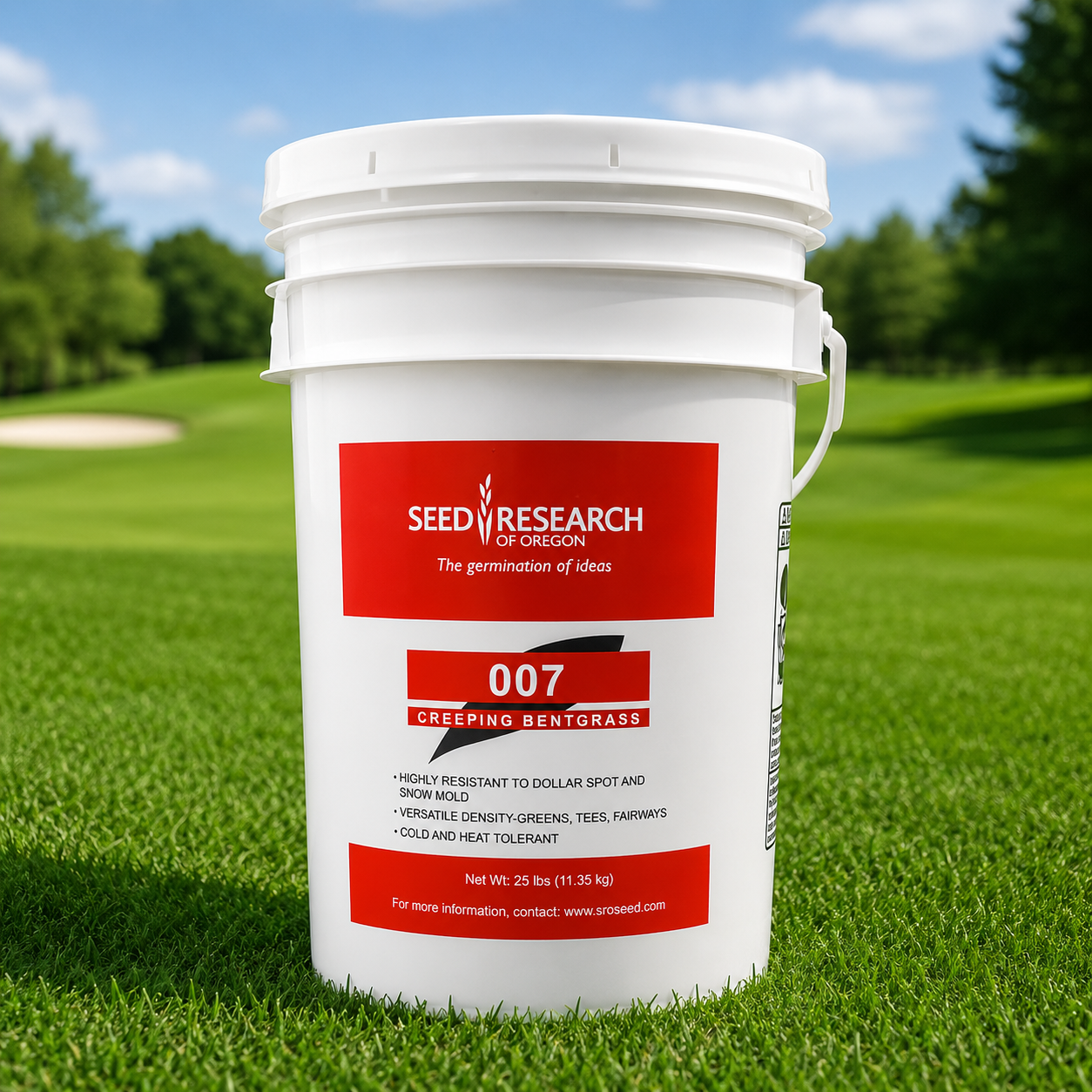 007 Creeping Bentgrass Seed (Certified)