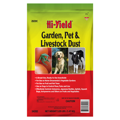Hi-Yield Garden, Pet & Livestock Dust Insecticide - 3.25 lbs.