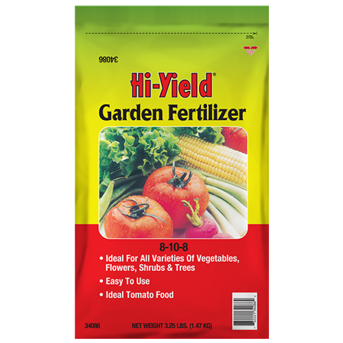 Hi-Yield Garden Fertilizer 8-10-8 - 3.25 Lbs. - Seed World