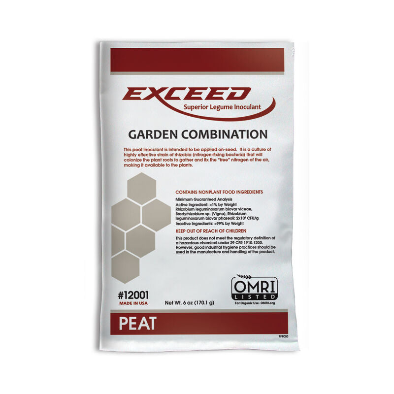 Exceed Garden Combo Inoculant (Organic) - 6 Oz. - Seed World
