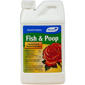 Monterey Organic Fish & Poop Fertilizer - 1 Qt. - Seed World