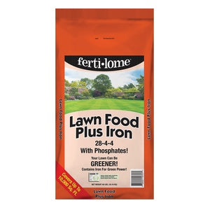 Fertilome Lawn Food Plus Iron 28-4-4 Fertilizer - 40 Lbs. - Seed World