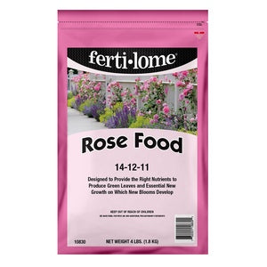 Fertilome Rose Food 14-12-11 Fertilizer - 4 Lbs. - Seed World