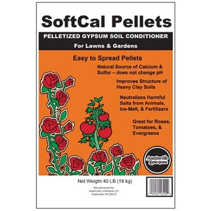 SoftCal Pellets Gypsum Soil Conditioner - 40 Lbs. - Seed World