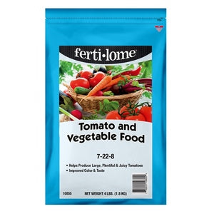 Fertilome Tomato and Vegetable Food 7-22-8 Fertilizer - 4 Lbs. - Seed World