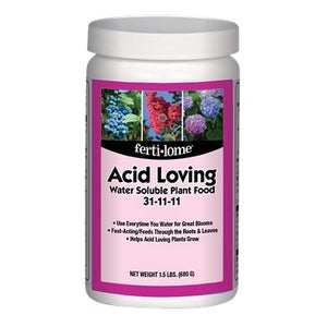Fertilome Acid Loving Water Soluble Plant Food 31-11-11 Fertilizer - 1.5 Lbs. - Seed World