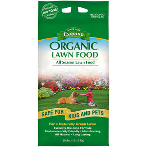 Espoma Organic All Season Lawn Food 9-0-0 Fertilizer - 29 Lbs. - Seed World