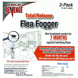 Bonide Revenge Total Release Flea Fogger Insecticide - 3 Pack - Seed World