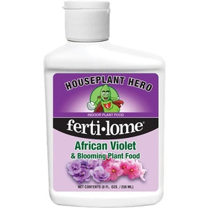 Fertilome African Violet & Blooming 8-10-8 Plant Food - 8 Oz. - Seed World