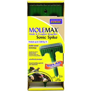 Bonide Molemax Sonic Spike Repeller - Solar - Seed World