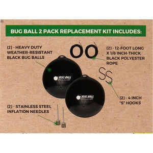 Bug Ball 2 Pack Replacement Kit Fly Trap