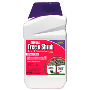Annual Tree & Shrub Insect Control with Systemaxx Concentrate