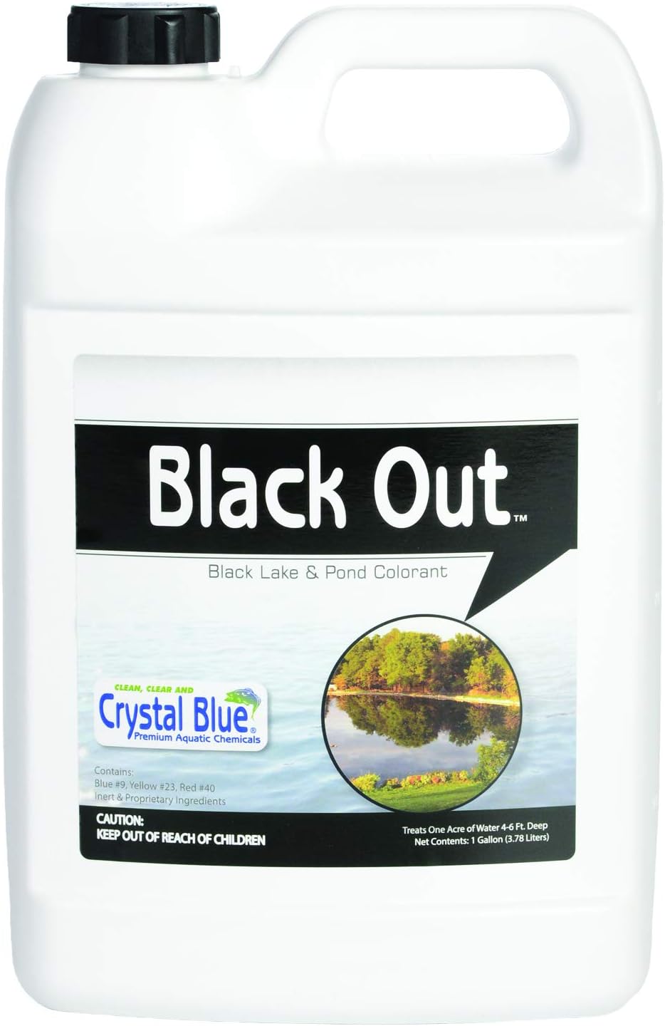 Black Out Lake & Pond Dye Colorant - 1 Gal