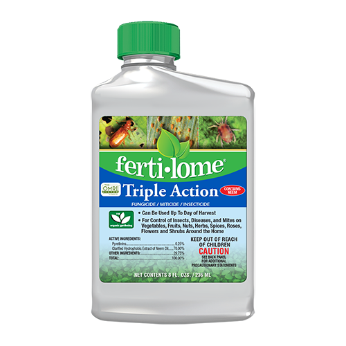 Fertilome Triple Action Fungicide Concentrate - 8 oz