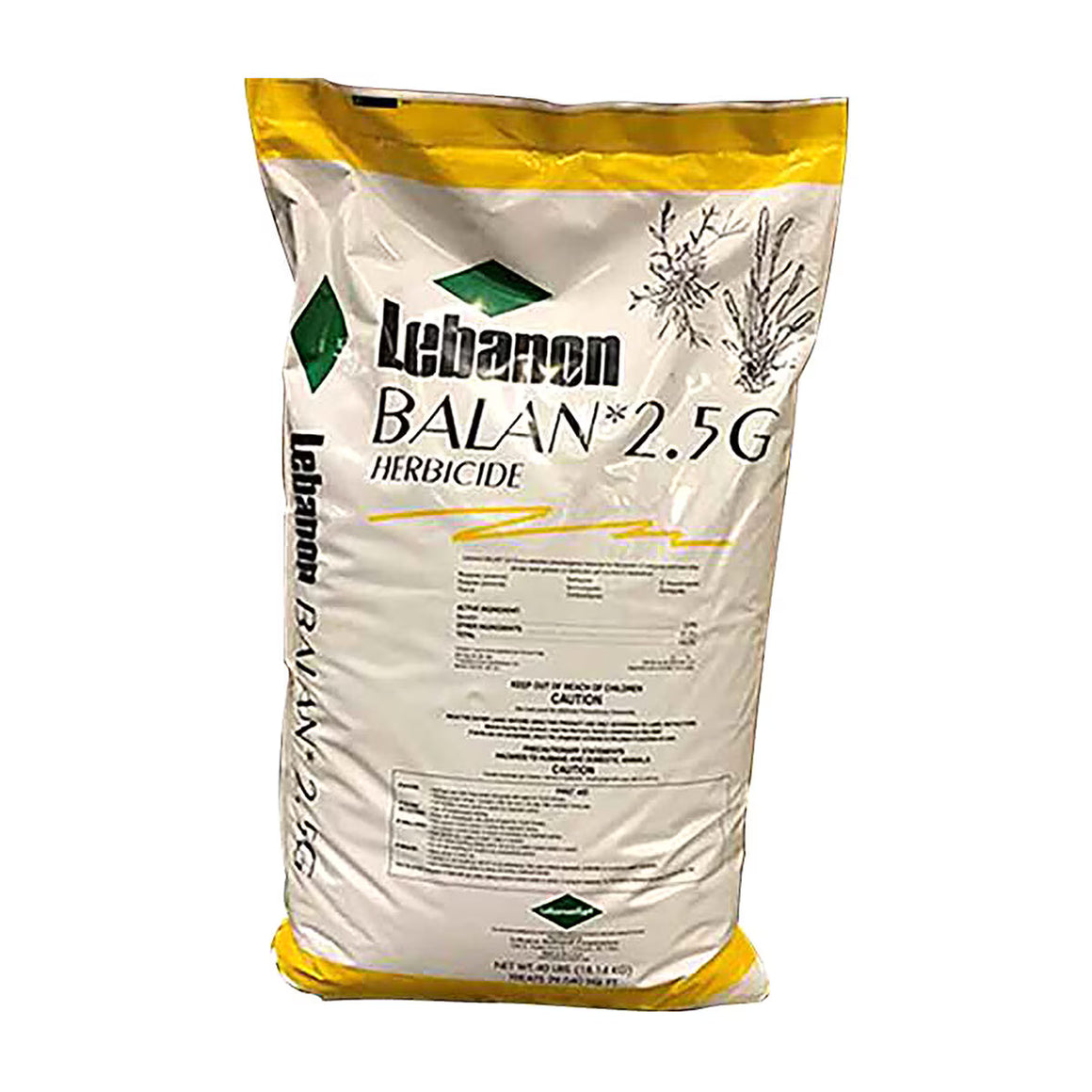 Lebanon Balan 2.5G BIODAC Herbicide - 40 Lbs.