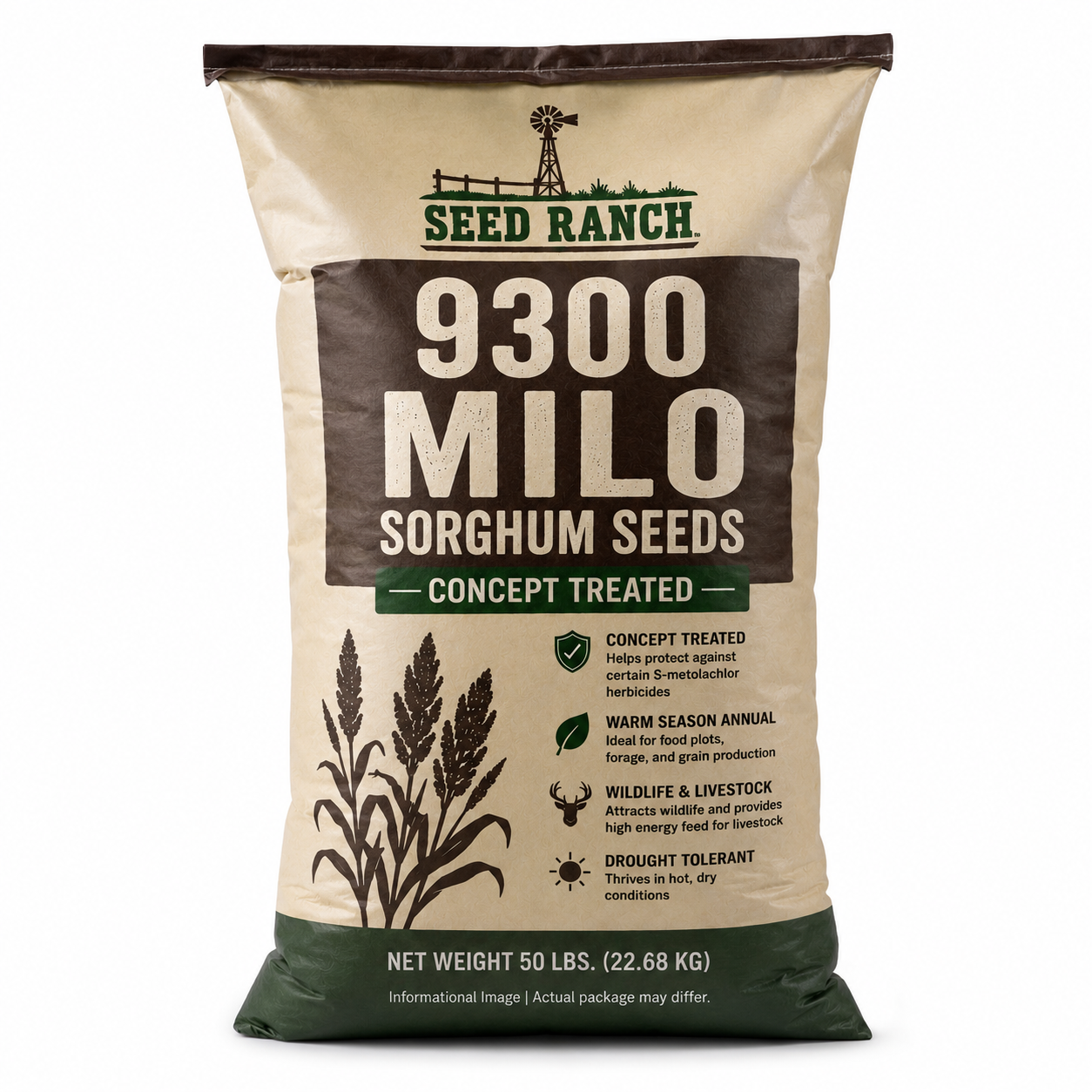 9300 Milo Grain Sorghum Seed