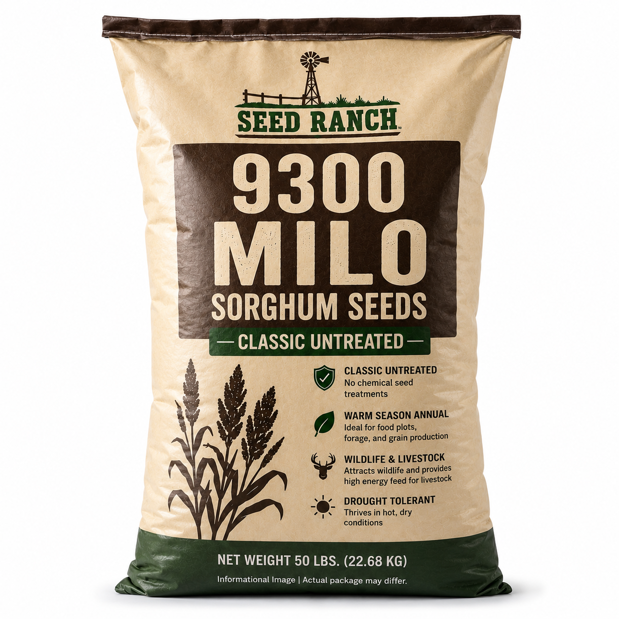 milo seeds for planting 9300 Milo Grain Sorghum Seed