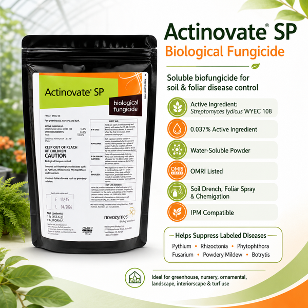 Actinovate SP Biological Fungicide | Soluble Biofungicide for Soil ...