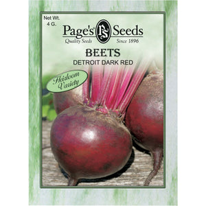 Beets Detroit Dark Red Seed - 1 Packet - Seed World