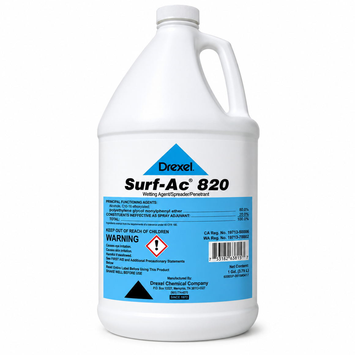 Surfactant For Herbicides, Insecticides, Fungicides and Foliar Nutrients | Drexel Surf-Ac 820