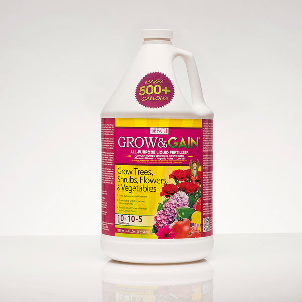 BGI Grow and Gain 10105 All Purpose Liquid Fertilizer Concentrated