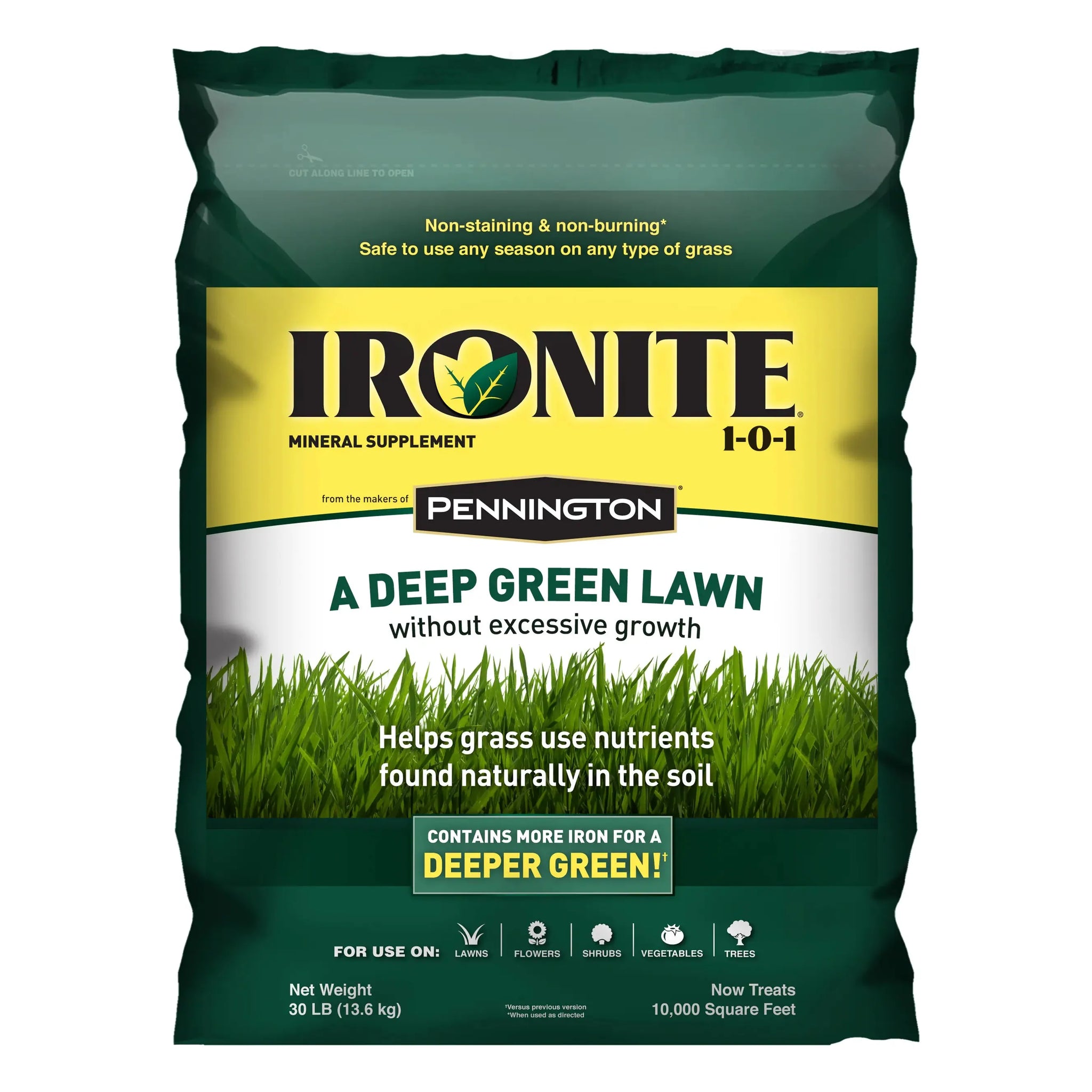 Ironite 1-0-0 Iron Lawn Mineral Fertilizer - 30 Lbs. | Seed World