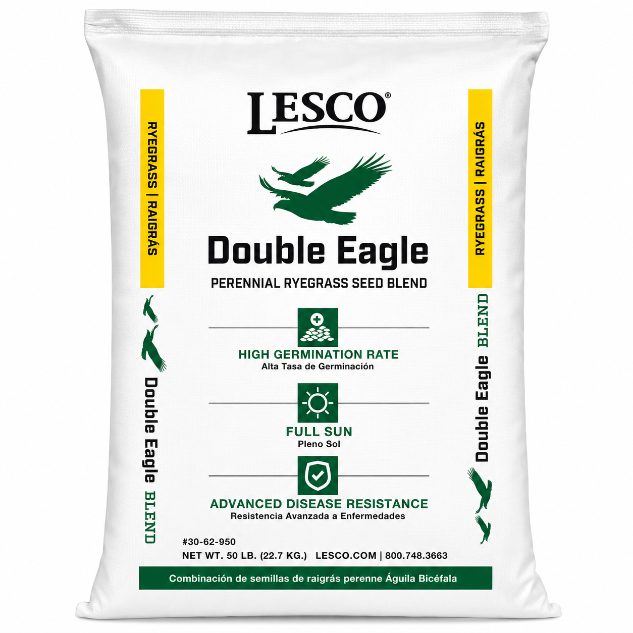 Lesco Double Eagle Perennial Ryegrass Seed Blend