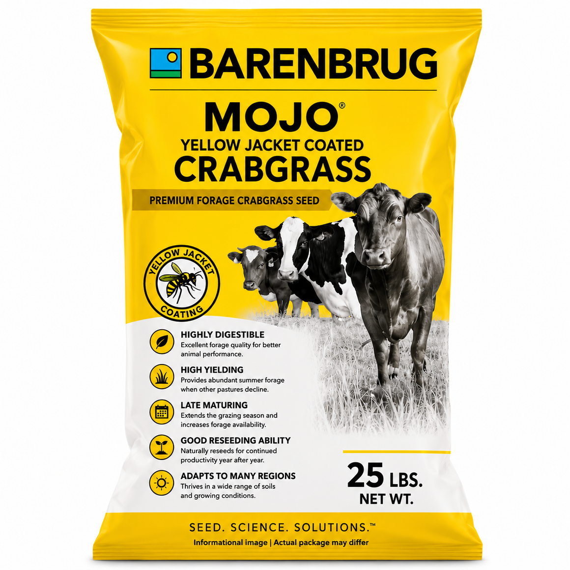 Mojo Crabgrass Seed For Pasture