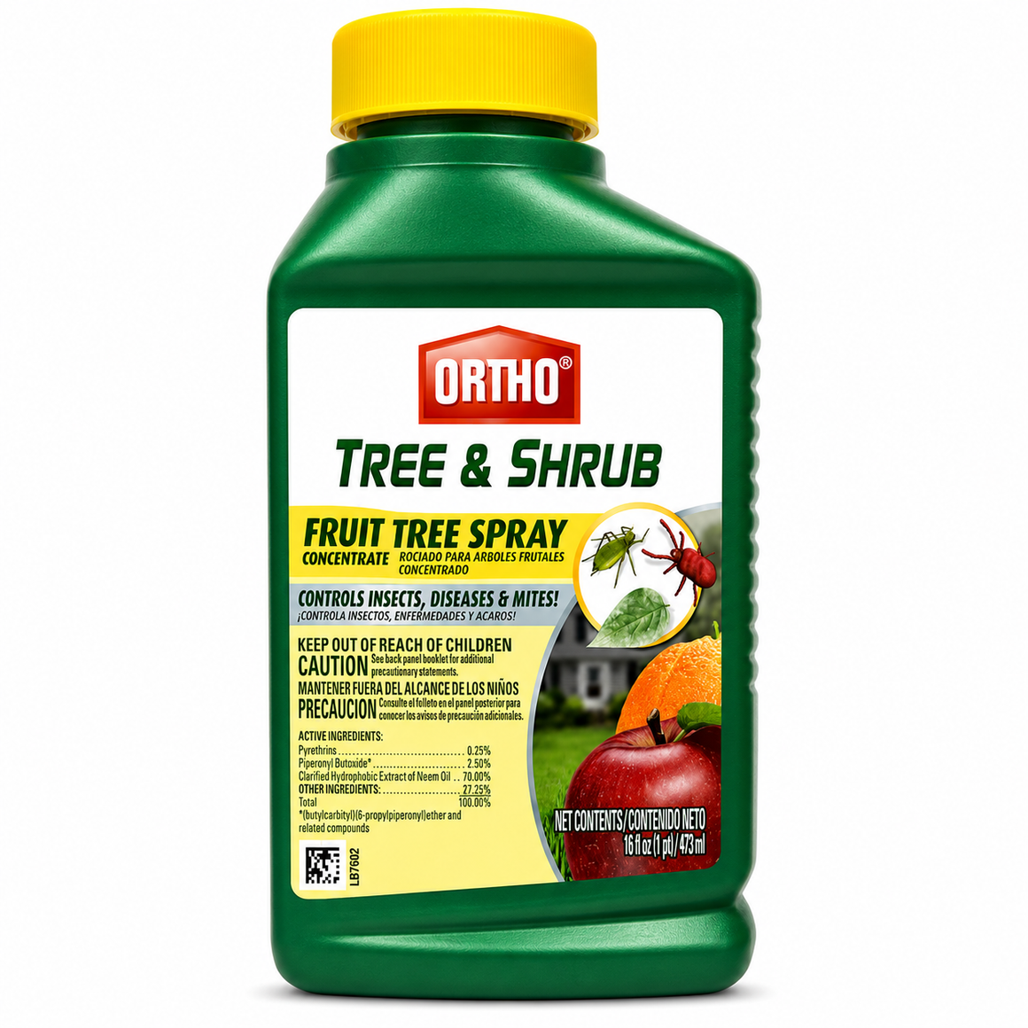 Ortho Tree & Shrub Fruit Tree Spray Concentrate - 16 Oz.