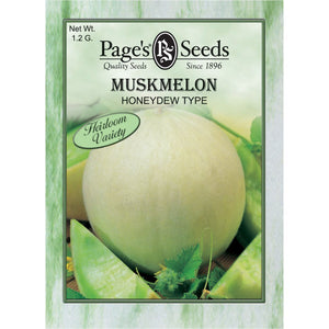 Honeydew Type Muskmelon - Packet - Seed World