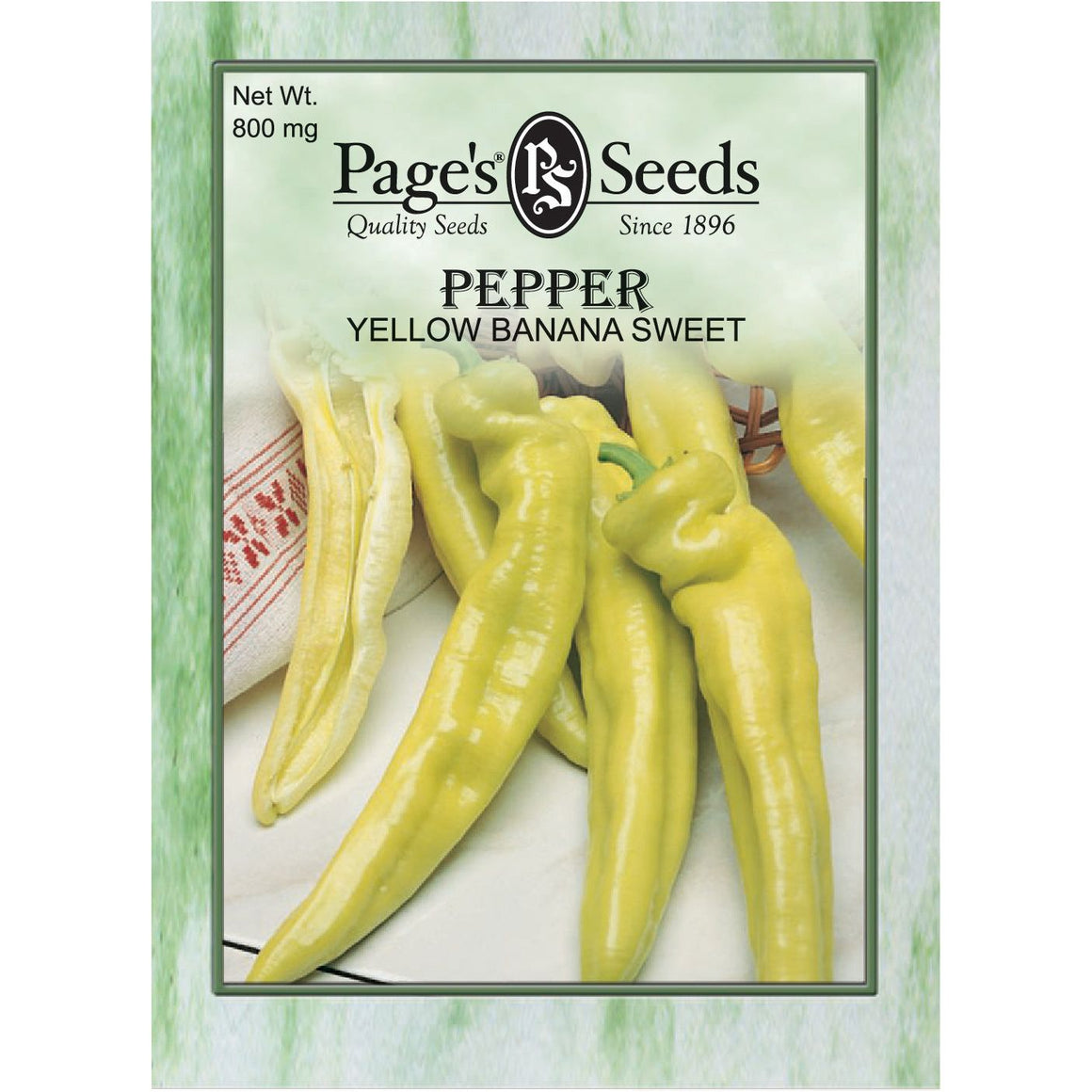 Yellow Banana Pepper Seeds - 1 Packet - Seed World