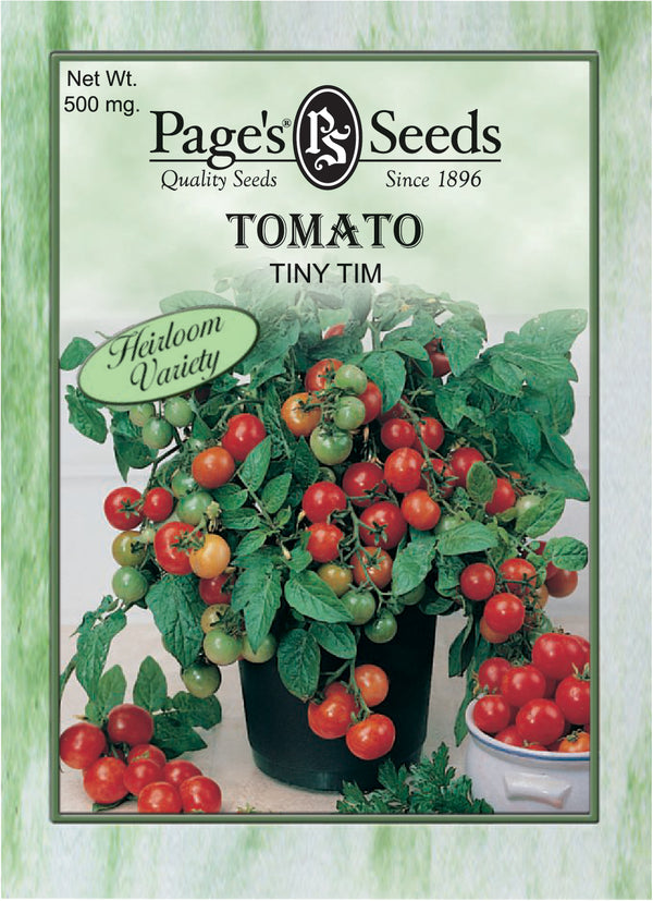 Tiny Tim Tomato Seeds - 1 Packet– Seed World