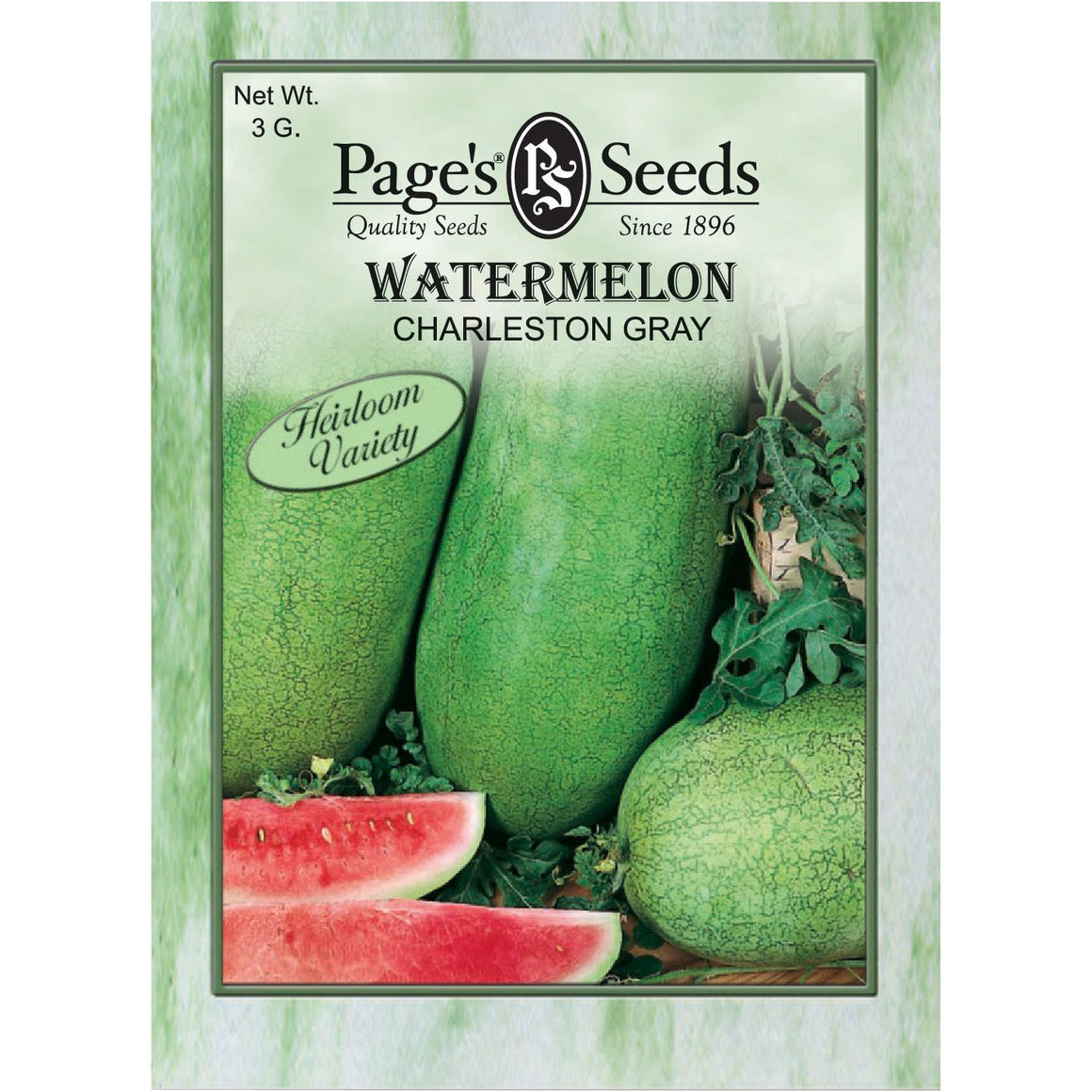 Watermelon Charleston Gray Seed - 1 Packet - Seed World