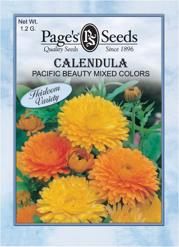 Calendula, Pacific Beauty Mixed Colors Seeds - 1 Packet– Seed World
