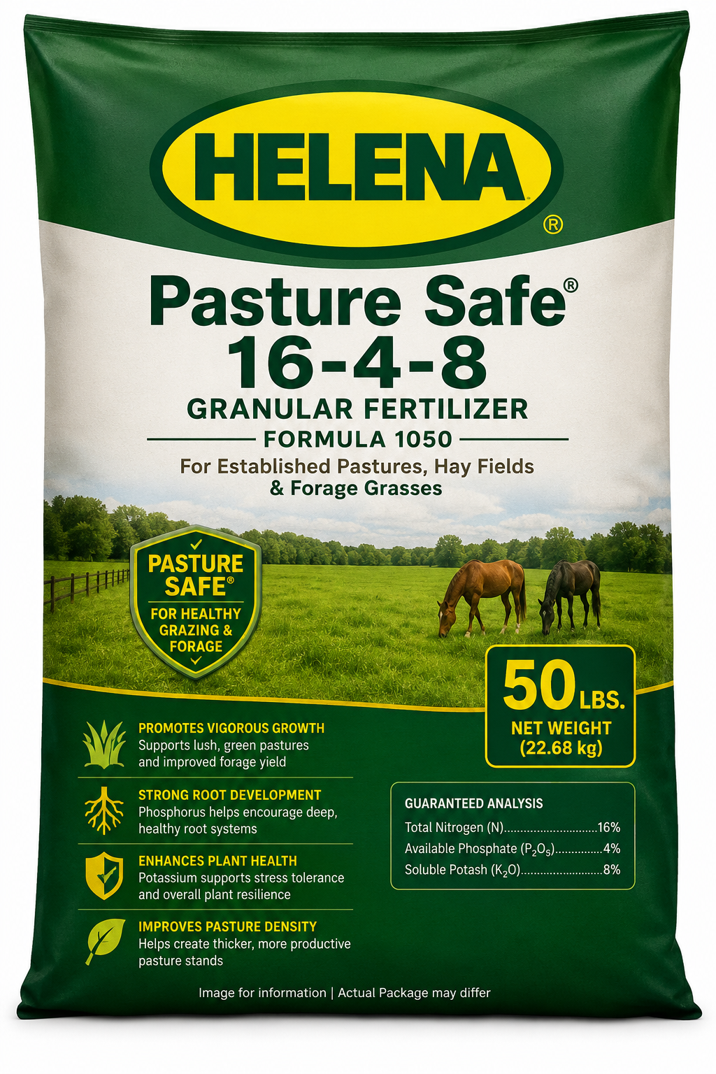 safe plant fertilizer Pasture Safe 16-4-8 Granular Fertilizer